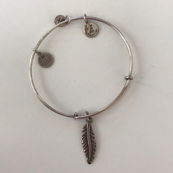 Alex and Ani feather bracelet - Picture 2 of 2
